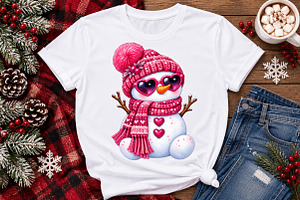 Snowman PNG Sublimation Design