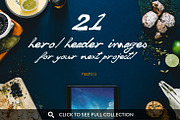 MEGA BUNDLE - 87 Hero/Header images, an iPad Mockup by Madebyvadim (Thumbnail 3 of 5)