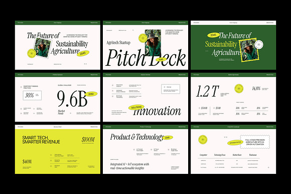Agriculture Pitch Deck Keynote preview 7