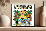 Halloween Sublimation Bundle Png, an Illustration by DreamCafeArt (Thumbnail 5 of 7)
