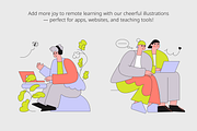 Illustrations for Online Courses, an Education Illustration by Somewhat Brilliant (Thumbnail 2 of 6)
