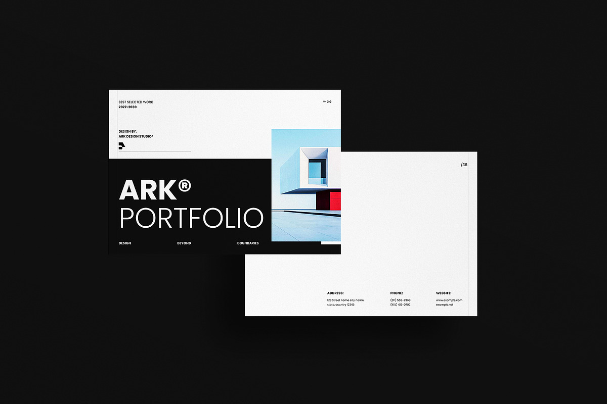 Architecture Portfolio Template, a Brochure Template by ArtisanaAura (Photo 16 of 16)