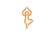 20 Logo Yoga Templates Bundle, a Branding & Logo Template by Friendesigns (Thumbnail 12 of 21)