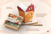 Asian Food Clipart + Recipe Page, a Food Illustration by vik.stock (Thumbnail 3 of 5)