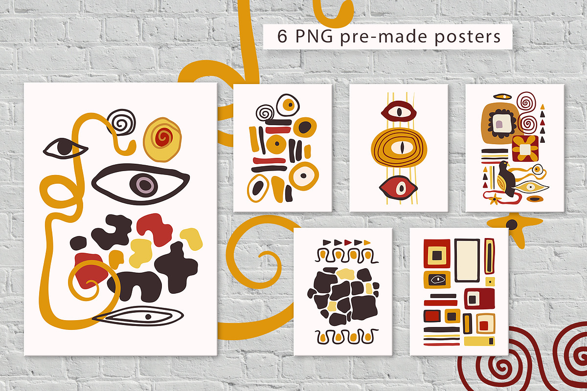 Klimt inspired patterns collection, a Pattern Graphic by My Space Garden (Photo 7 of 13)