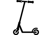 Electric scooter silhouette, a Transportation Illustration by abu67222 (Thumbnail 2 of 13)