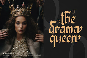 Rudra Great Blackletter Typeface