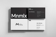 Minimal Business Cards - Bundle 01, a Business Card Template by MustaART (Thumbnail 9 of 10)