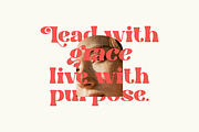 Bright Stars - A Serif Display, a Serif Font by SaktiAvellin (Thumbnail 4 of 13)