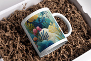 12 Blooming Reef Seamless Patterns, a Pattern Graphic by Inknfolly (Thumbnail 7 of 7)