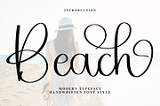 Beach, a Handwritten Font by InermediaSTUDIO (Thumbnail 1 of 8)