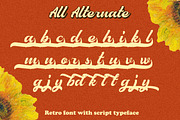 Kindan - Retro Font, a Handwritten Font by Pixel Picasso Studio (Thumbnail 12 of 15)