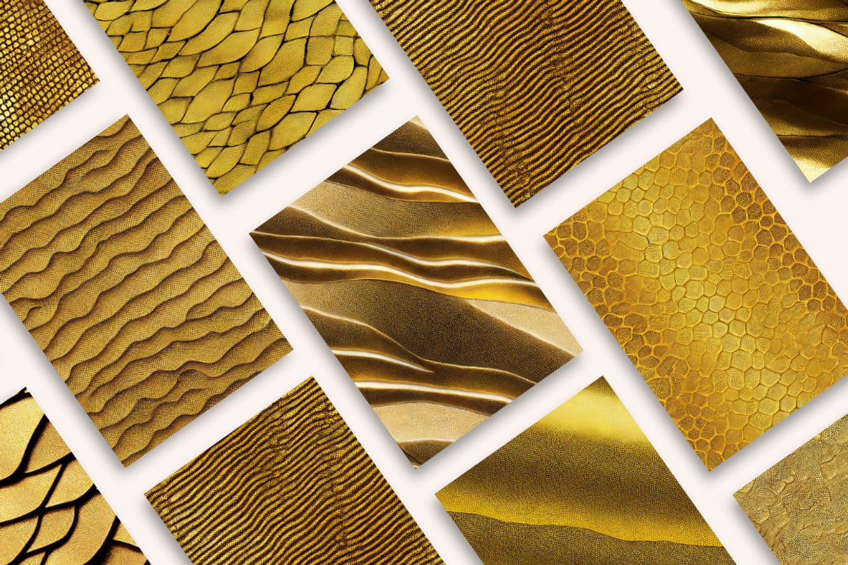 Gold Snake Skin Seamless, a Pattern Graphic by PrintablesByFranklyn (Photo 7 of 10)