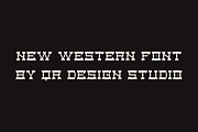 Brown Cowboy Artdeco & Western Font, a Serif Font by QR Design Studio (Thumbnail 3 of 6)