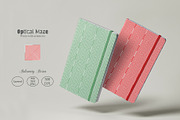 Optical Maze Prints & Patterns, a Pattern Graphic by GND ART STUDIO (Thumbnail 4 of 8)