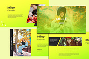 Miley Fashion Presentation Template, a Presentation Template by Overcloud (Thumbnail 1 of 4)