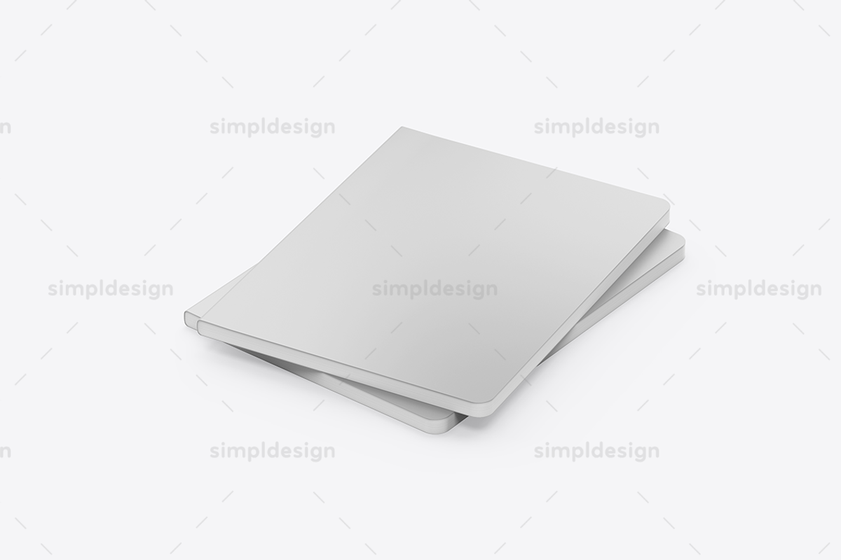 Composition Softcover Book Mockup, a Books & Magazine Mockup by SimplDesign (Photo 12 of 13)