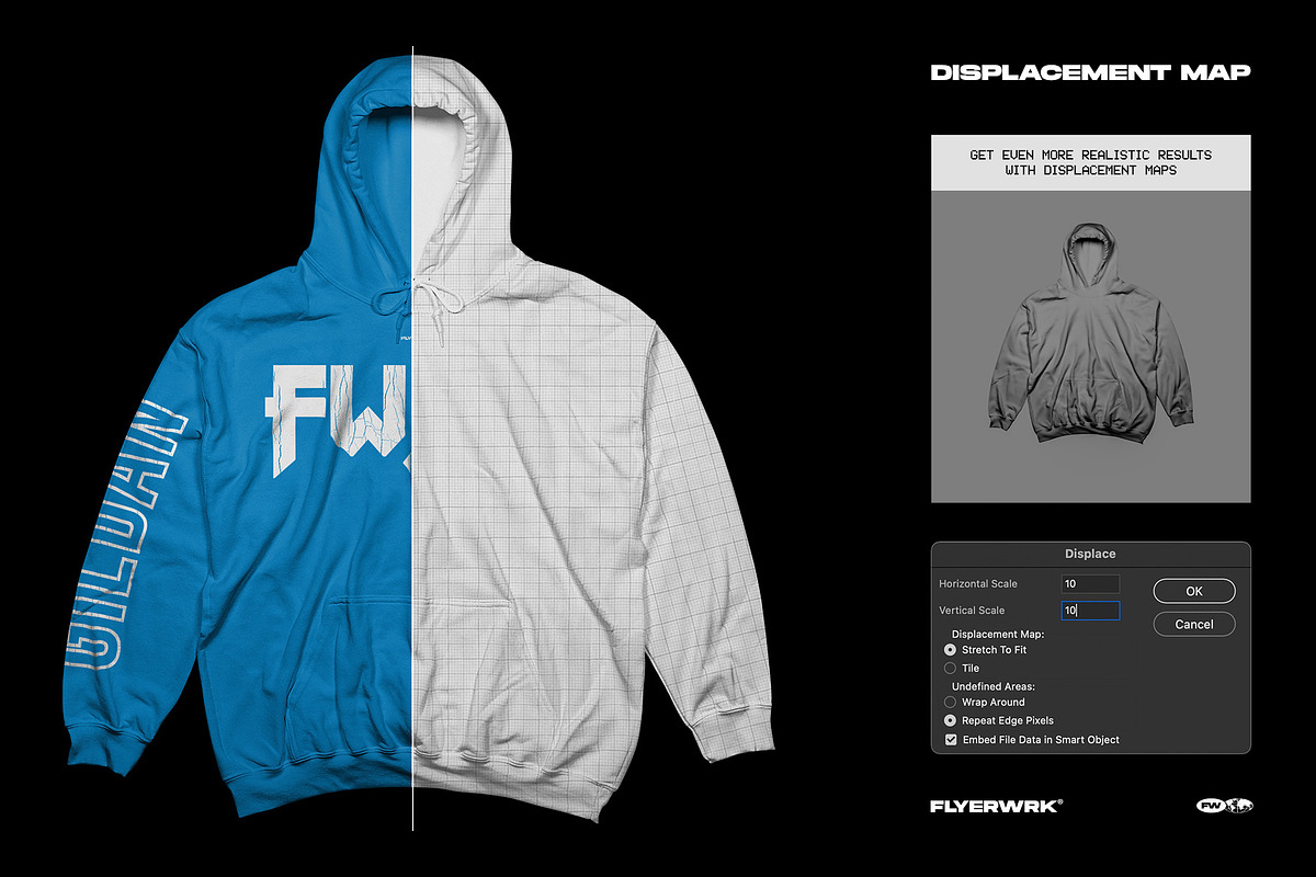 Hoodie Mockup - Gildan 18500, a Hoody Mockup by FLYERWRK (Photo 6 of 11)