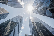 Modern glass skyscrapers, a Photo by rarrarorro (Thumbnail 2 of 2)