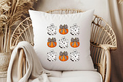 Pumpkins & Ghosts Sublimation PNG, an Illustration by Libby Wishes (Thumbnail 4 of 6)