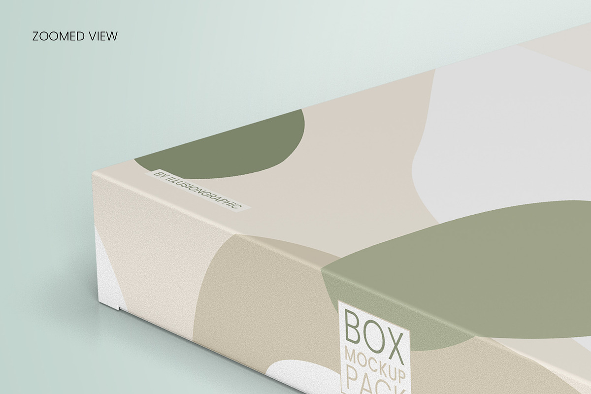 Package Box Mockups - 9 box sizes, a Packaging Mockup by Illusiongraphic (Photo 13 of 19)