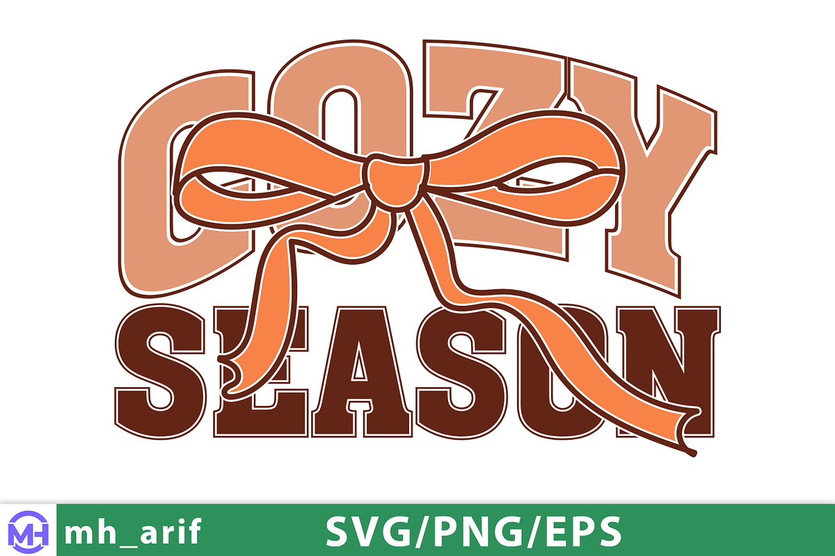 Cozy Season SVG PNG Fall Autumn, a Graphic by mh_arif (Photo 3 of 4)