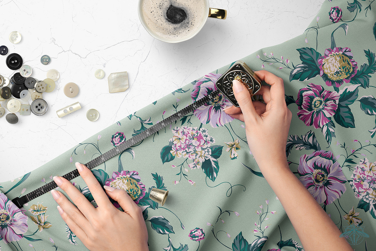 Midnight | Vector patterns set, a Pattern Graphic by Tanya Vollar (Photo 6 of 10)