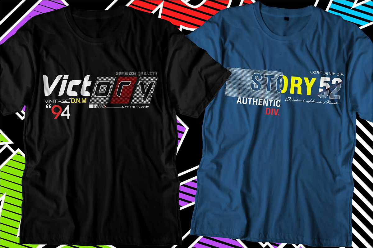 Urban City Typography T Shirt Design, a Graphic by D2PUTRI (Photo 24 of 26)