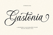 Gastonia Script, a Font by Madjack.font (Thumbnail 1 of 8)
