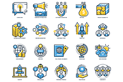 85 Digital Nomad Icons, an Outline Icon by Flat Icons (Thumbnail 2 of 9)