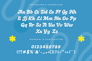 Carvelle – Modern Script Retro Font, a Script Font by overlaytemplates (Thumbnail 4 of 5)