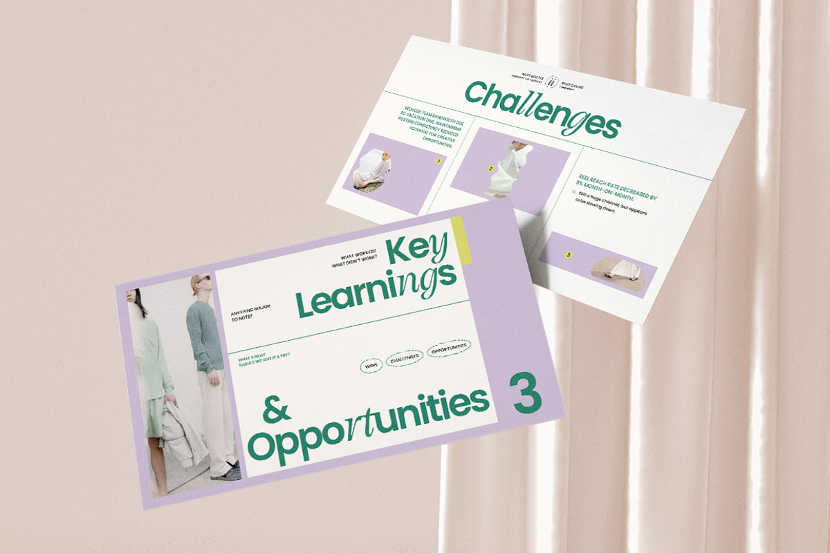 MIEL / Social Media Report Kit, a Presentation Template by Eviory (Photo 10 of 14)