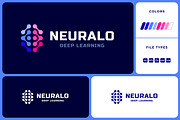 AI Deep Learning Brain Logo, a Branding & Logo Template by Suhandi (Thumbnail 1 of 4)