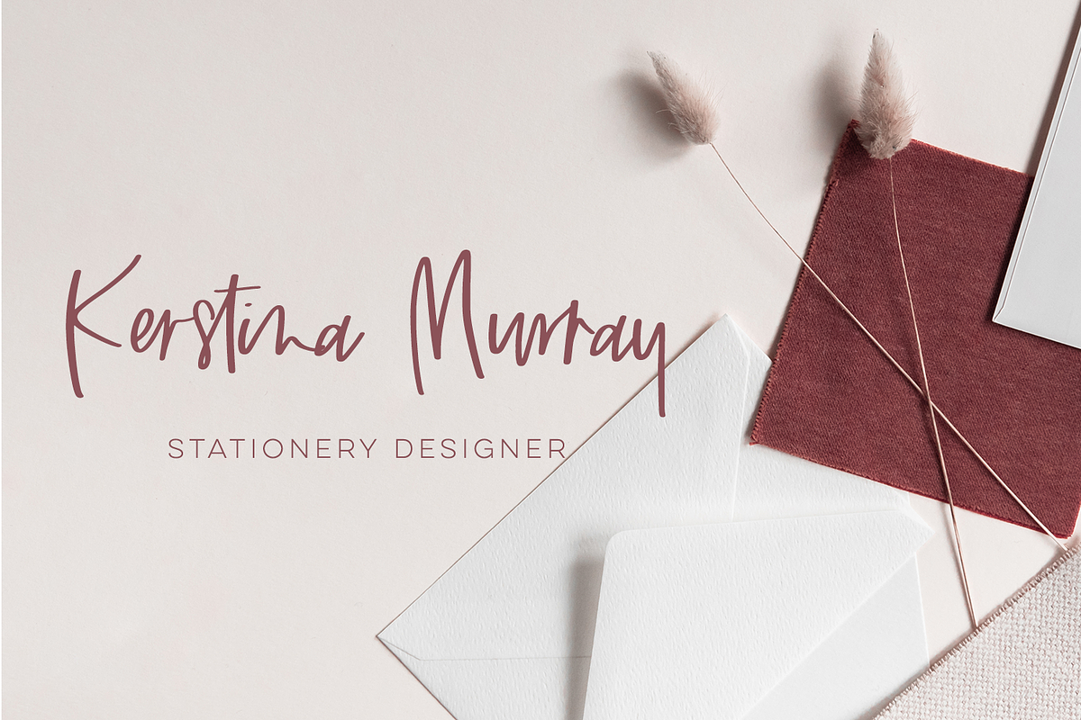 Routinely Script, a Script Font by Beck McCormick (Photo 8 of 10)