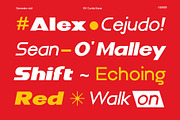 DV Curtis Sans, a Sans Serif Font by Damelev (Thumbnail 7 of 18)