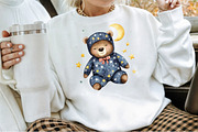 Sweet Christmas Woodland Animals Cli, an Illustration by Sublimation Artist (Thumbnail 4 of 6)