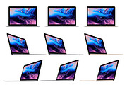Apple MacBook Mockups, a Mac Mockup by LINEARstudio (Thumbnail 3 of 3)