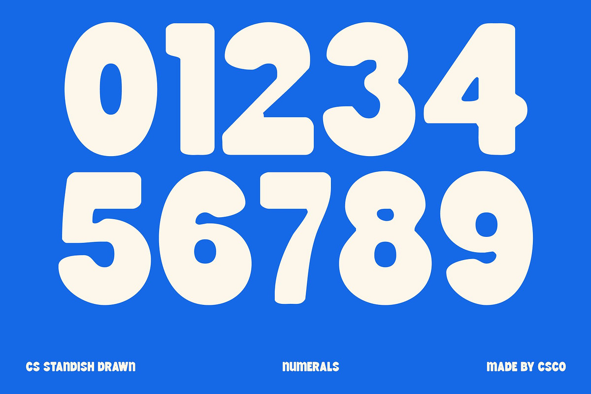 CS Standish Drawn, a Sans Serif Font by Craft Supply Co. (Photo 4 of 8)
