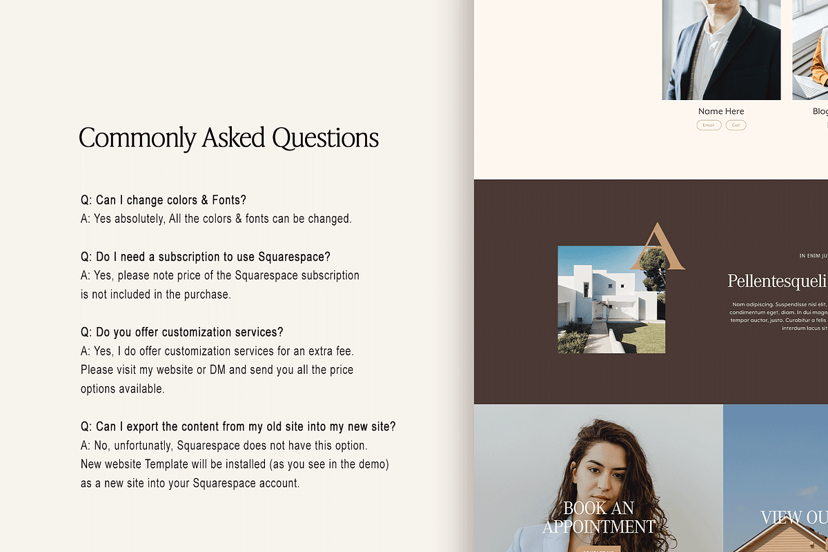 Broker Squarespace 7.1 Template, a Websites & App Template by Kseniia_Design (Photo 6 of 8)