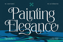 Painting Elegance Modern Serif