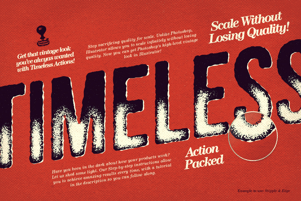 Timeless - Actions for Illustrator, an Action Add-On by Palm Street Creative (Photo 3 of 4)