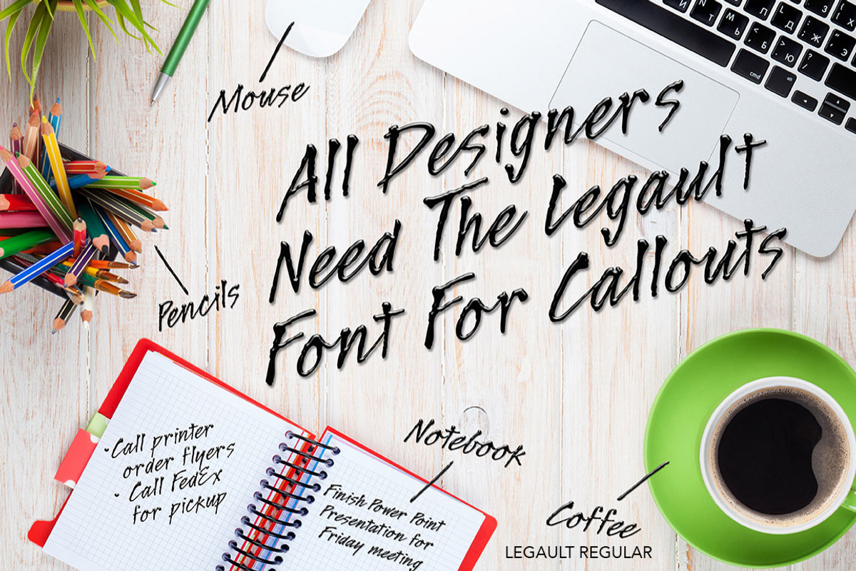 Legault Font Family preview 5