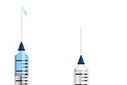 Vaccination Concepts with Syringe, a Healthcare Illustration by TAlex (Thumbnail 3 of 6)