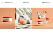 Cosmetic Cream Tube Mockup Bundle, a Packaging Mockup by Mego-studio (Thumbnail 6 of 11)