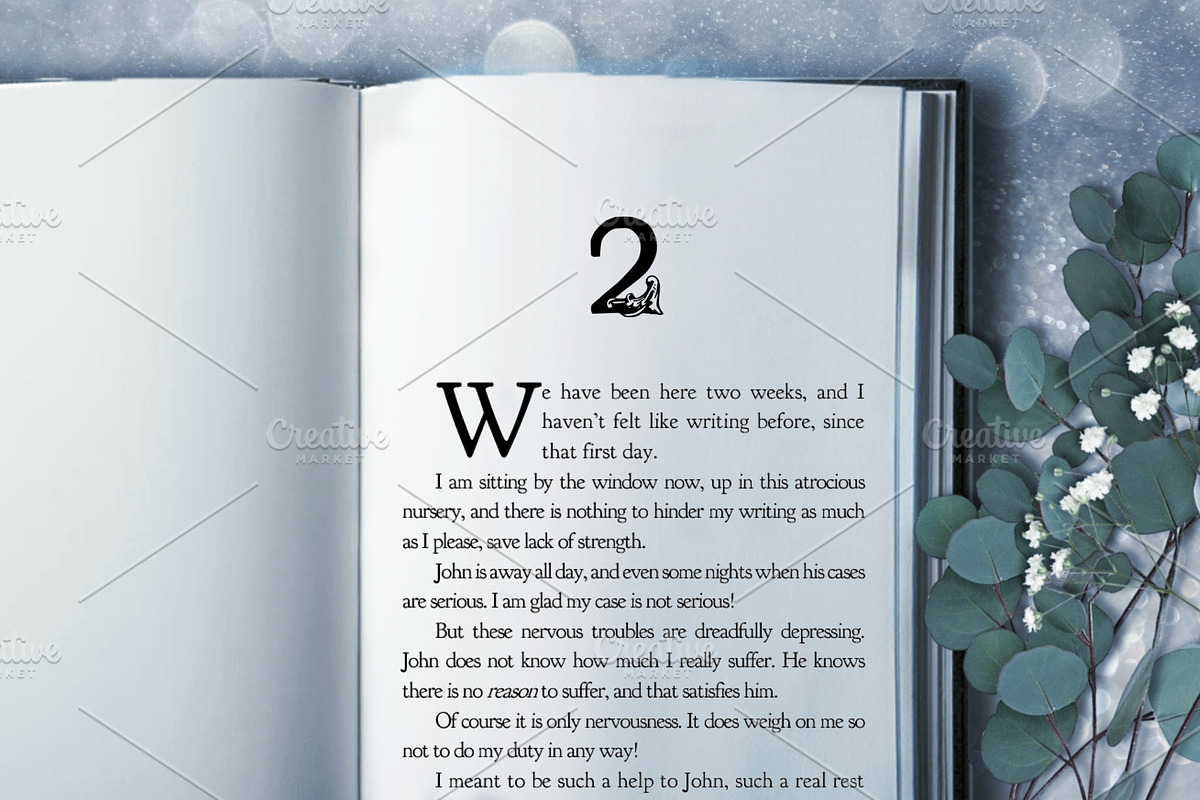 Storyteller Serif Font w Pretty Caps preview 4