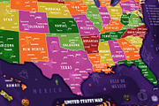 Halloween USA Map Printable Bundle, an Education Illustration by AdrianDragne (Thumbnail 9 of 11)