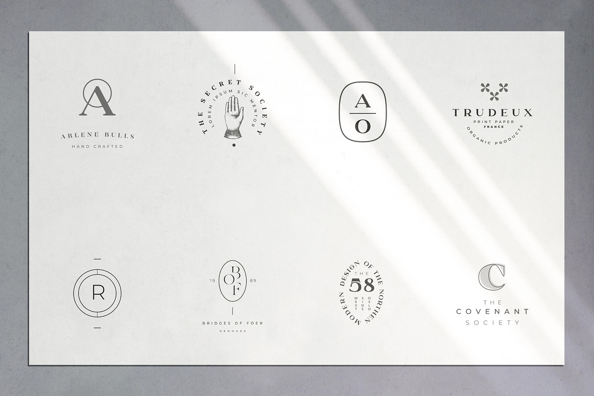 Encre Noire Logo Minimal Modern, a Branding & Logo Template by Nues Design (Photo 4 of 14)