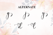Ainsley | Script Font, a Handwritten Font by Scratchones (Thumbnail 7 of 8)