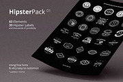 Hipster Pack 01, a Branding & Logo Template by Juru Rancang Graphic (Thumbnail 1 of 4)
