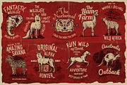 50 Vintage Animal Logo, a Branding & Logo Template by TSV Creative (Thumbnail 4 of 10)